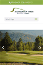 Mobile Screenshot of jugmountainranch.com